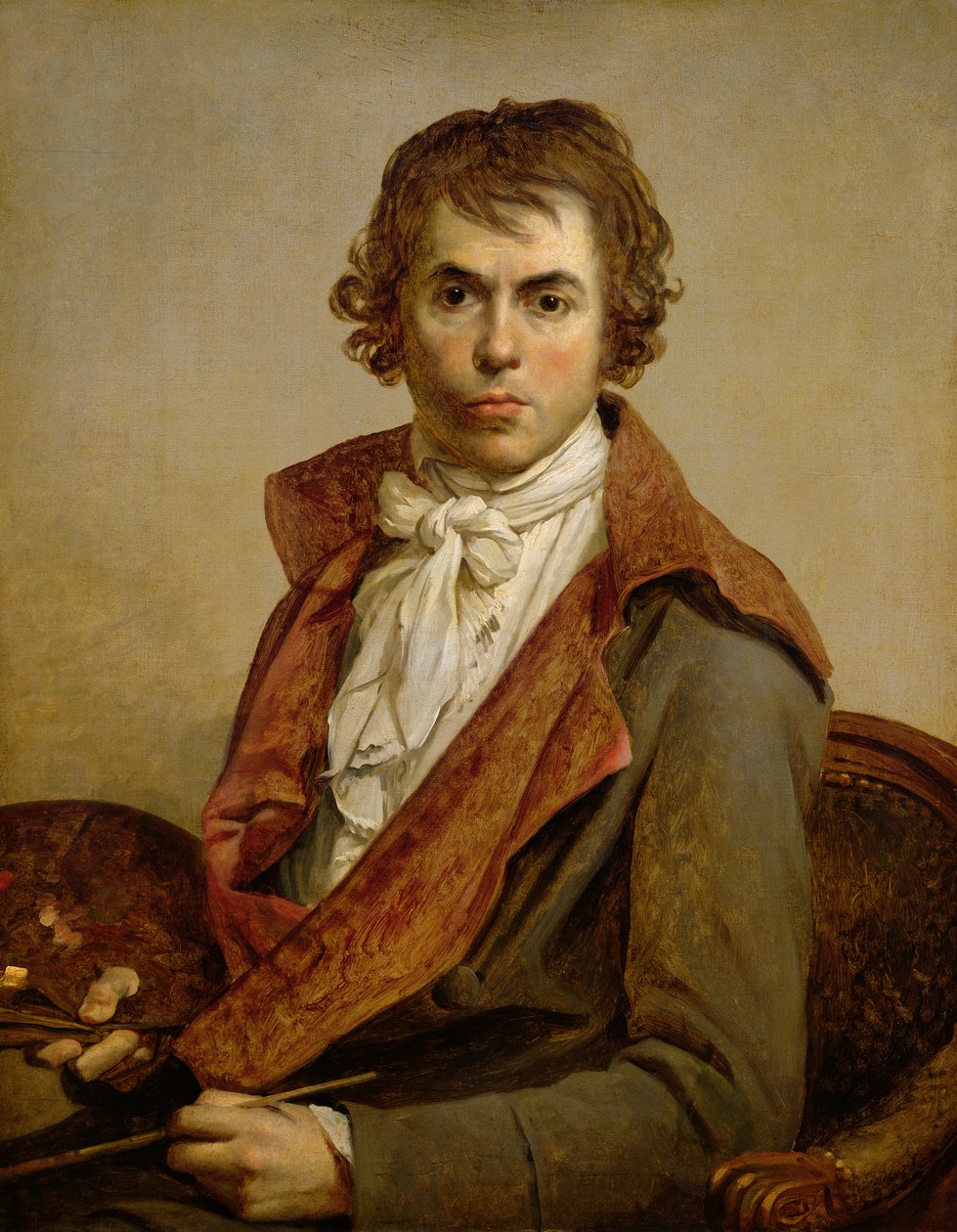 Omakuva, 1794 tekijältä Jacques Louis David