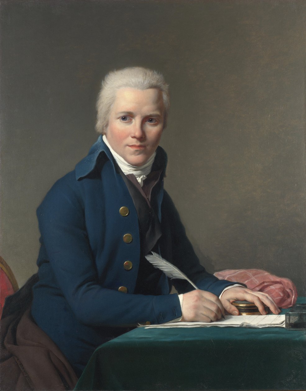 Alankomaiden Pariisin-lähettiläs Jacobus Blauw tekijältä Jacques Louis David