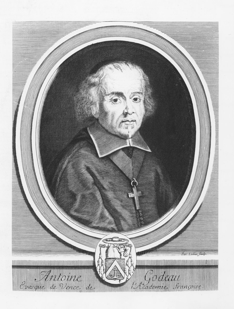 Antoine Godeaun muotokuva tekijältä Jacques Lubin