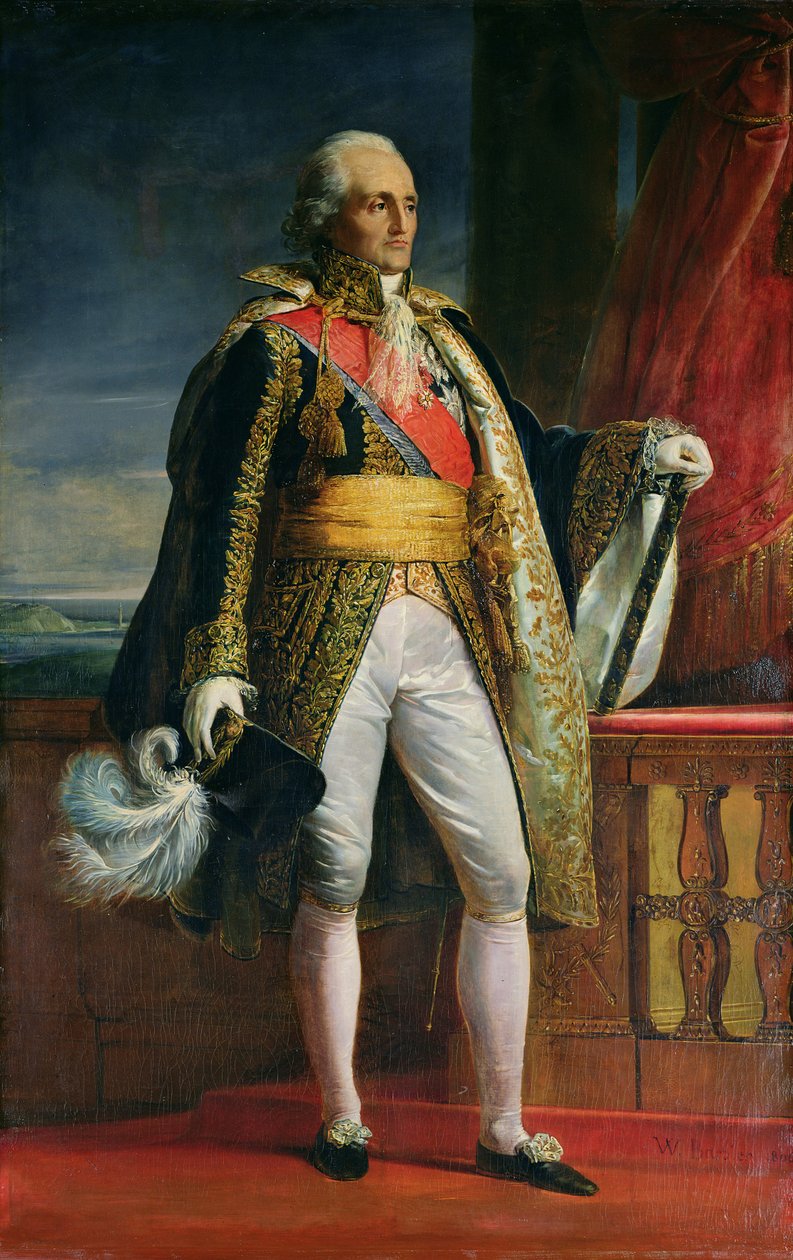 Bon Adrien Jeannot de Moncey (1754-1842) Duc de Conegliano, 1806 tekijältä Jacques Luc Barbier Walbonne
