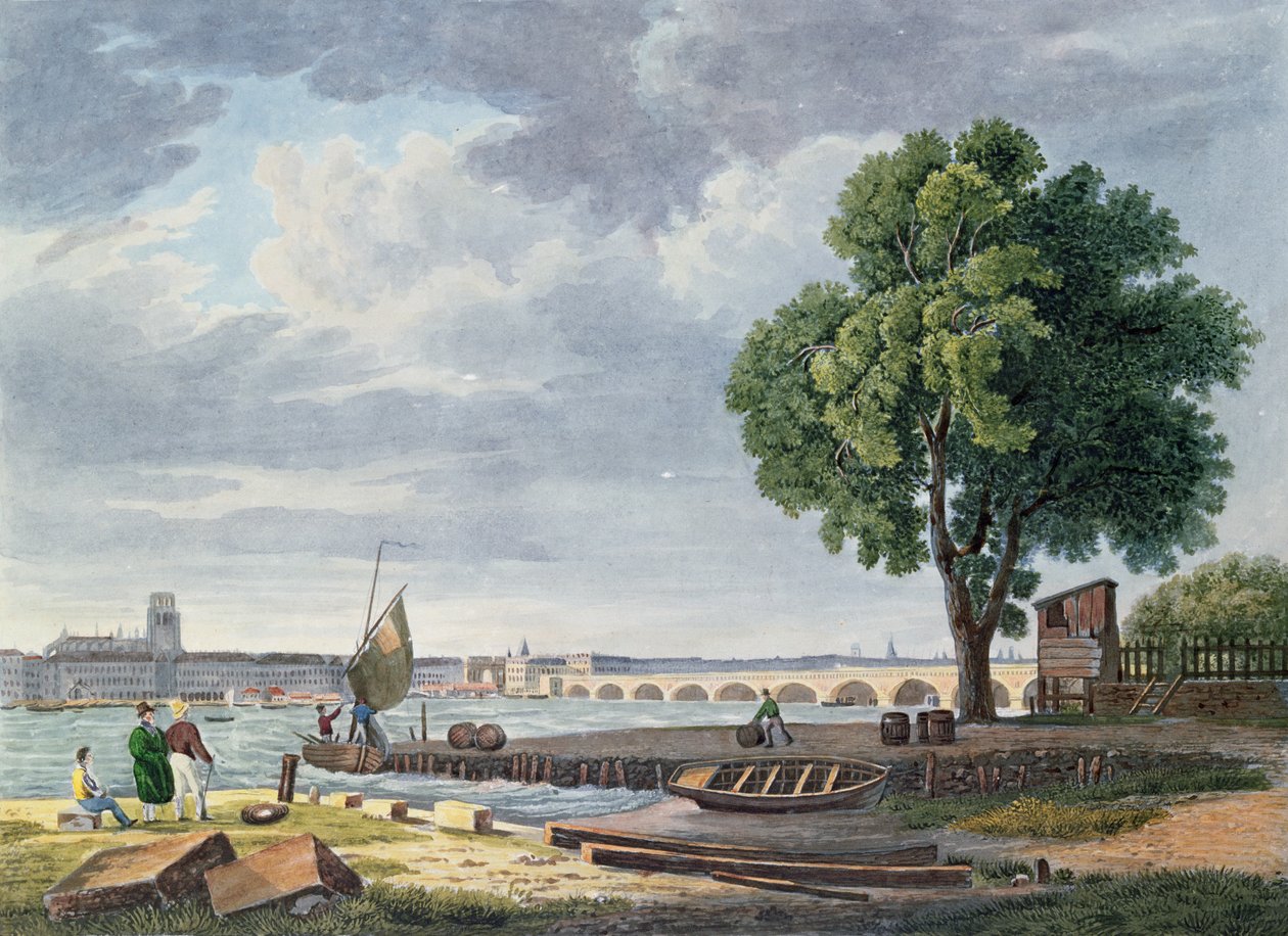Bordeaux, n. 1830-40 tekijältä Jacques Raymond Brascassat