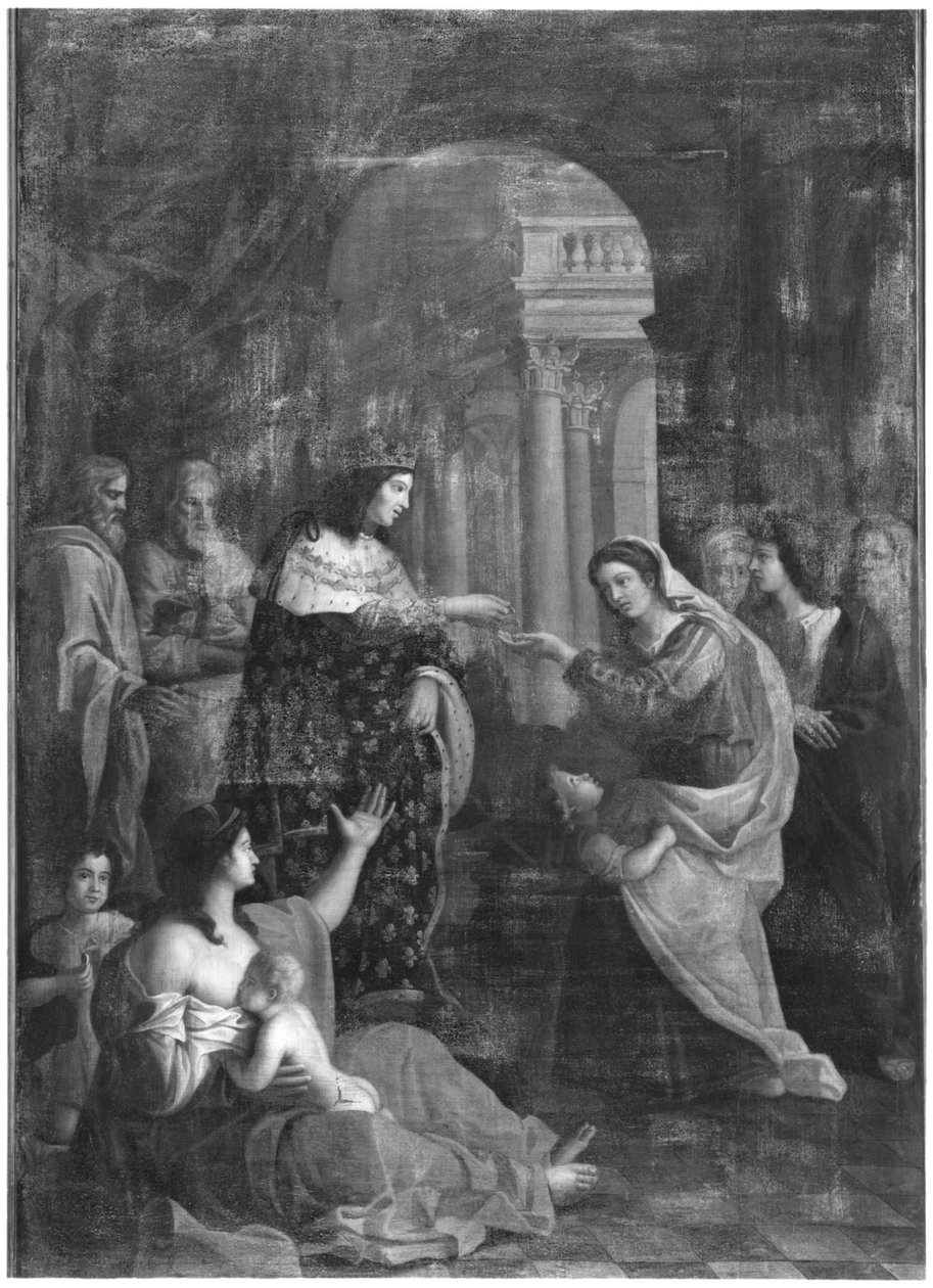 St. Louis (1214-70) jakamassa almua tekijältä Jacques Stella