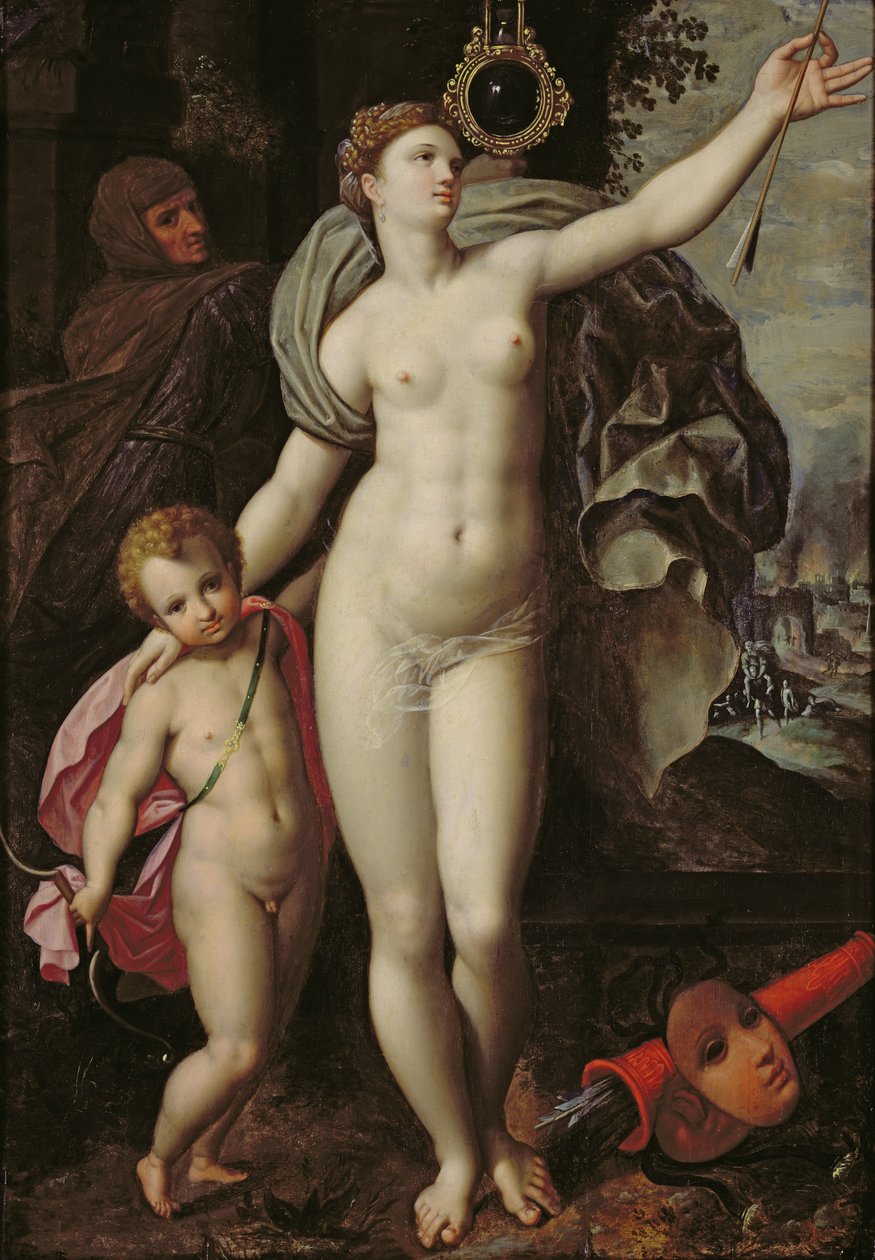 Venus ja Cupid tekijältä Jacques de Backer