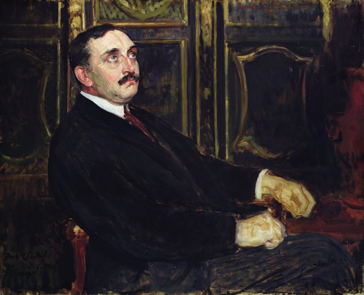 Paul Claudel (1868-1955) 1919 tekijältä Jacques Emile Blanche