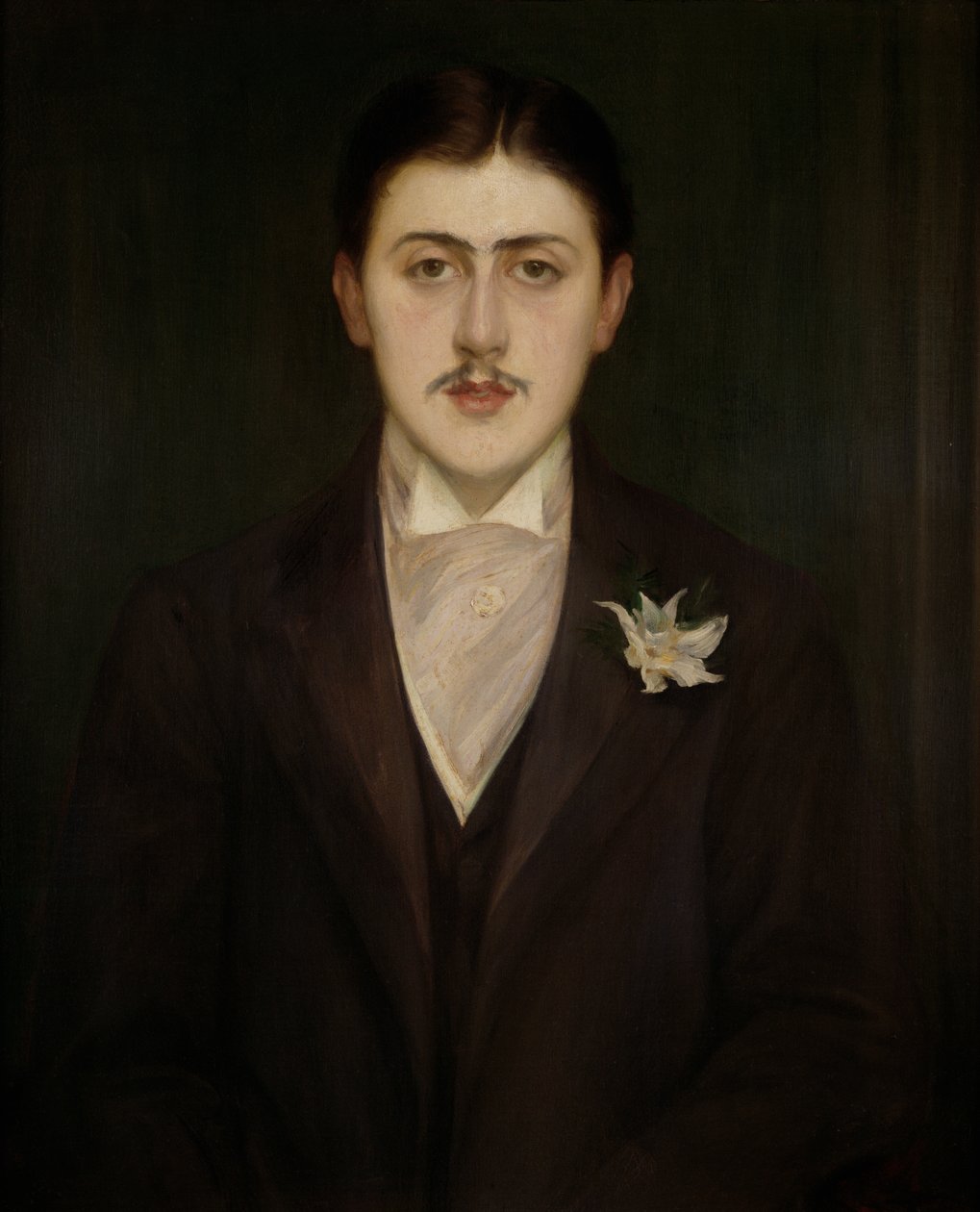 Muotokuva Marcel Proustista (1871-1922) 1892 tekijältä Jacques Emile Blanche