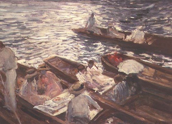 Punttaaminen Henleyssä tekijältä Jacques Emile Blanche