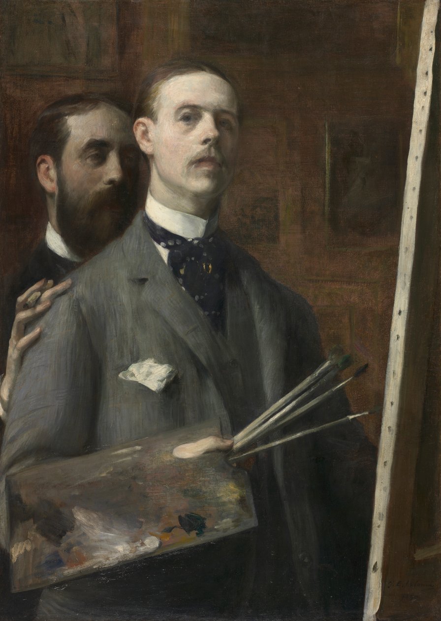 Omakuva Raphael de Ochoan kanssa tekijältä Jacques Emile Blanche