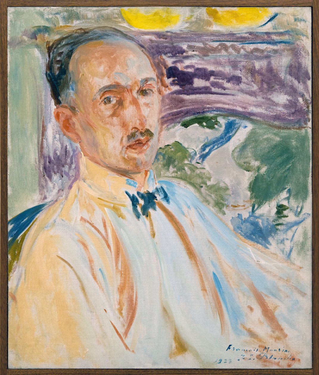 Tutkimus ranskalaisen kirjailijan François Mauriacin (1885-1970) muotokuvaa varten, Jacques Émile Blanchen (1861-1942) maalaus vuonna 1923. Valokuvaus, KIM Youngtae, Rouen, Rouenin taidemuseo. tekijältä Jacques Emile Blanche