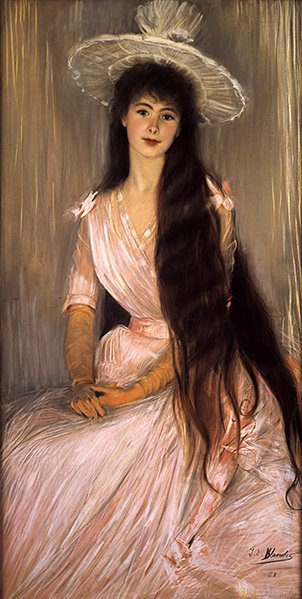 Vaaleanpunainen ruusu tekijältä Jacques Emile Blanche