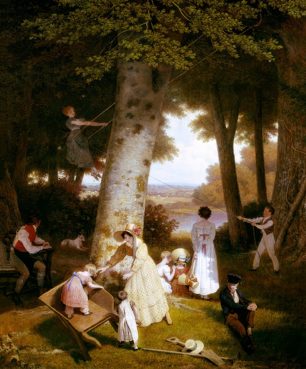 Leikkikenttä tekijältä Jacques-Laurent Agasse