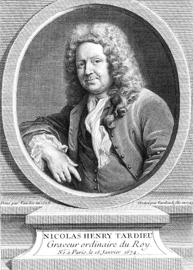 Nicolas-Henri Tardieu 16741749n tekijältä Jacques Nicolas Tardieu