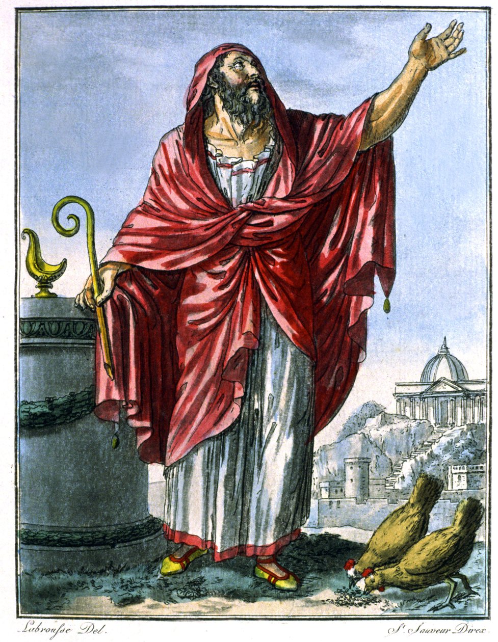 Roomalainen ennustus tekijältä Jacques (after) Grasset de Saint Sauveur