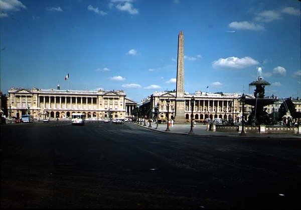 Place de la Concorde, 1755-75 tekijältä Jacques Ange Gabriel