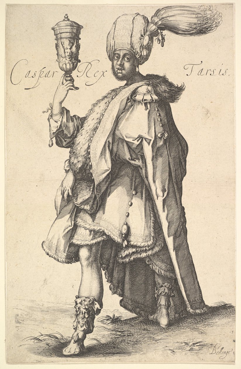 Caspar Jacques Bellangen kolmen magin sarjan jälkeen. tekijältä Jacques Bellange