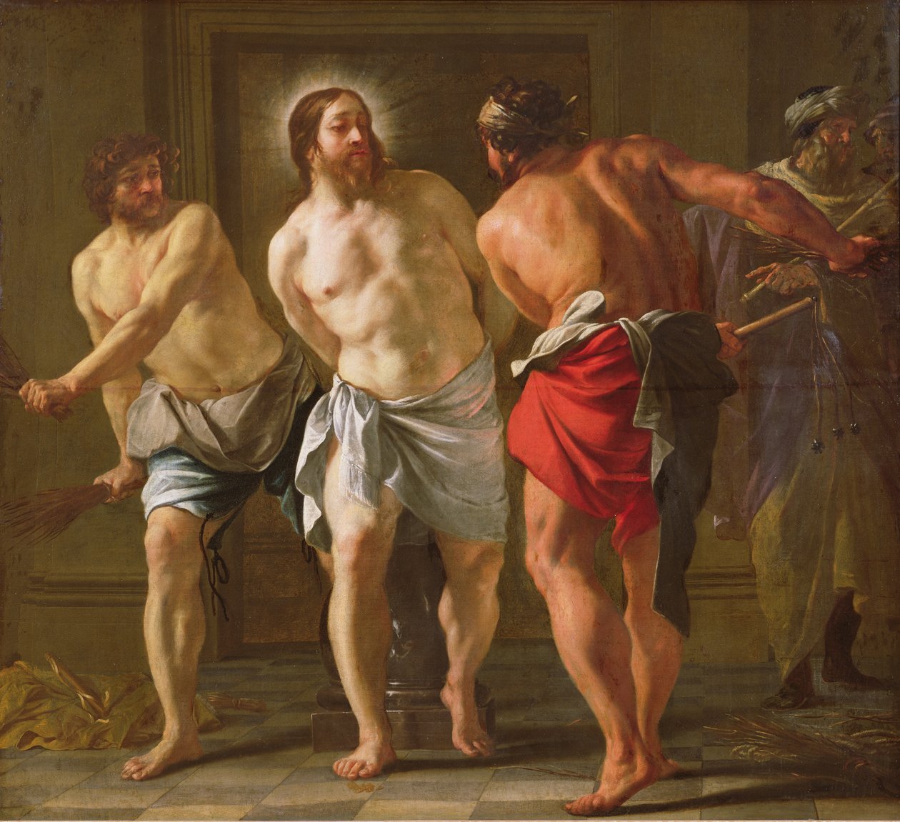 Kristuksen ruoskiminen, 1630 tekijältä Jacques Blanchard