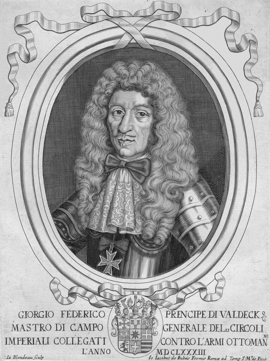 Waldeckin prinssi Georg Friedrich, 1690-luku. tekijältä Jacques Blondeau