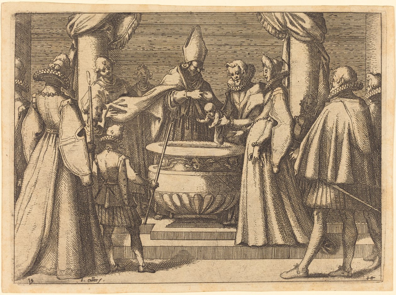 Espanjan prinssin kaste tekijältä Jacques Callot