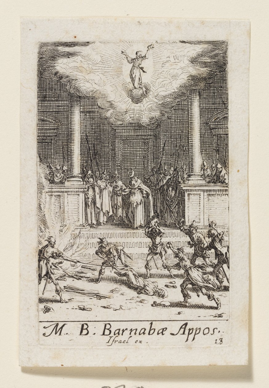 Apostoli Barnabas tekijältä Jacques Callot