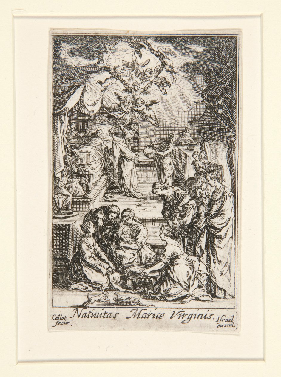 Neitsyen syntymä, ei. 2 Neitsyen elämästä tekijältä Jacques Callot