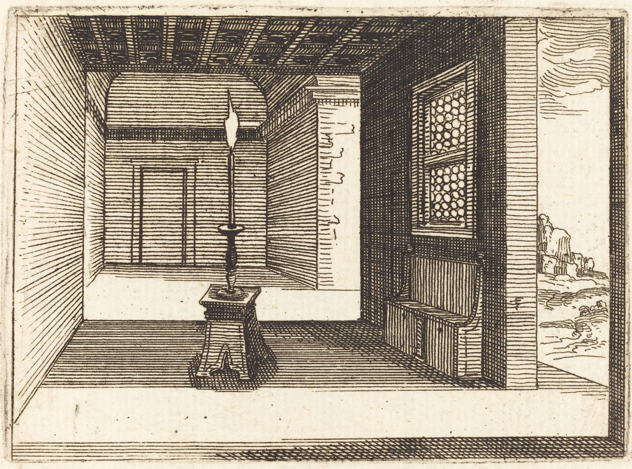 Kynttilänjalka tekijältä Jacques Callot