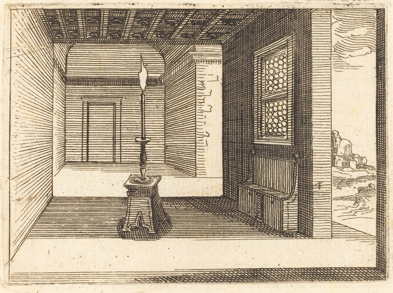 Kynttilänjalka tekijältä Jacques Callot