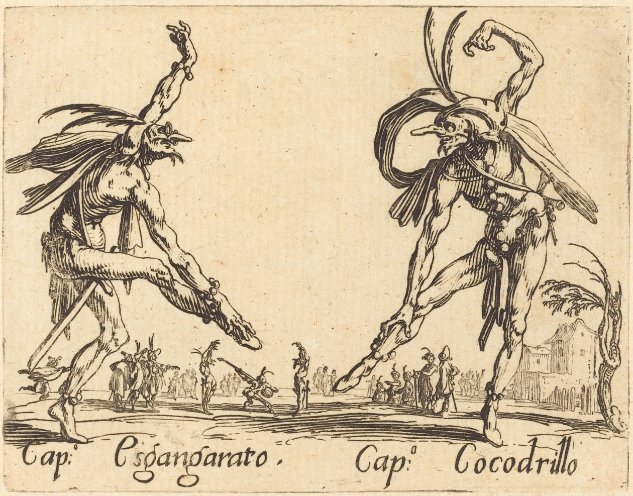 ei mitään Sgangherato ja Cap. krokotiili tekijältä Jacques Callot
