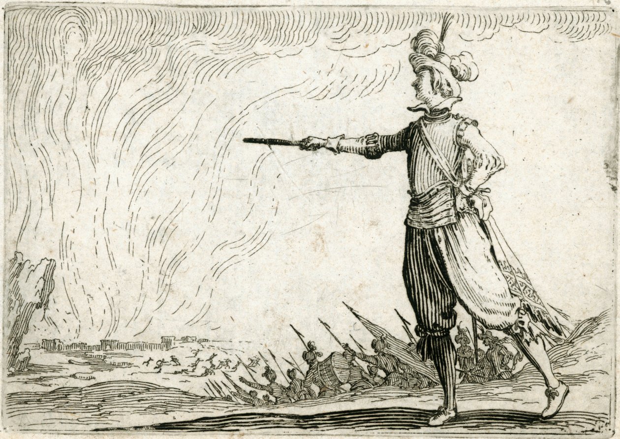 Eri lukujen kapriisit tekijältä Jacques Callot