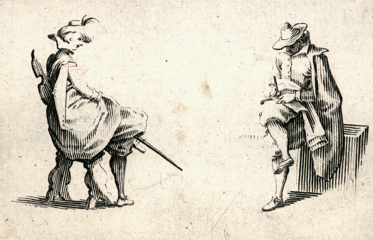 Eri lukujen kapriisit tekijältä Jacques Callot