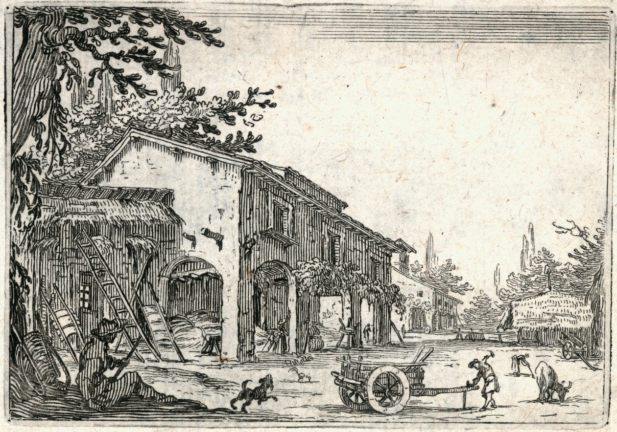 Eri lukujen kapriisit tekijältä Jacques Callot