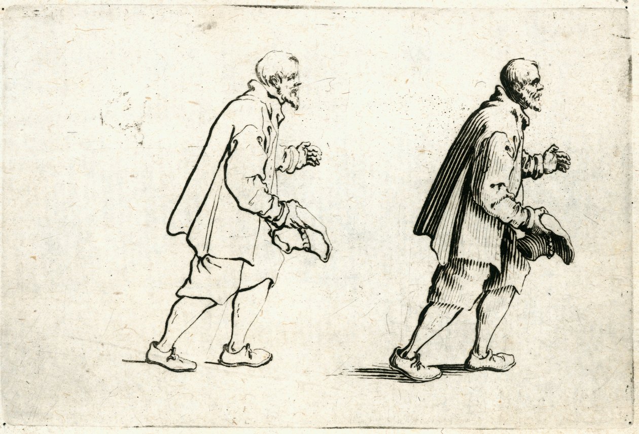 Eri lukujen kapriisit tekijältä Jacques Callot