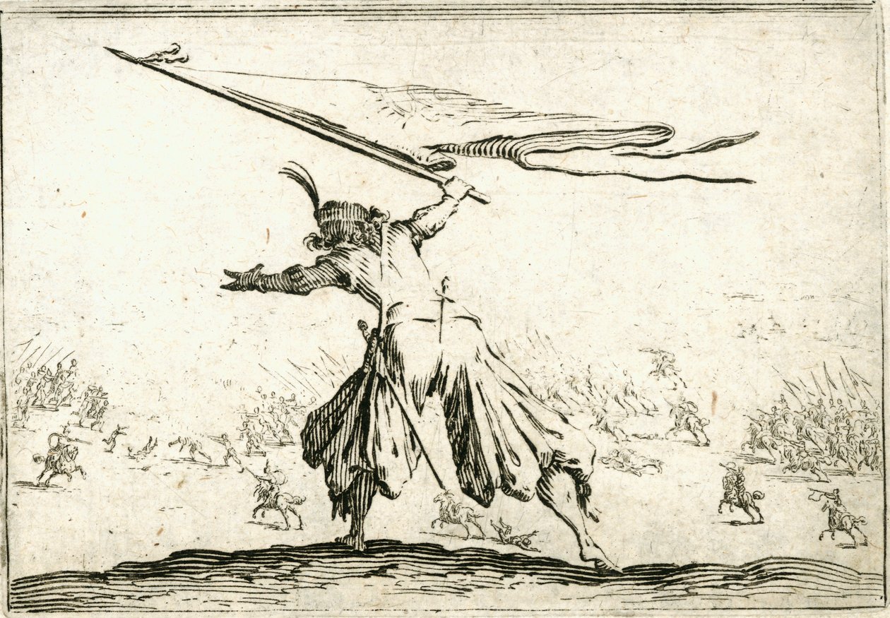 Eri lukujen kapriisit tekijältä Jacques Callot
