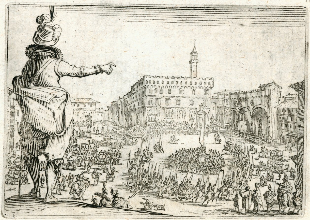 Eri lukujen kapriisit tekijältä Jacques Callot