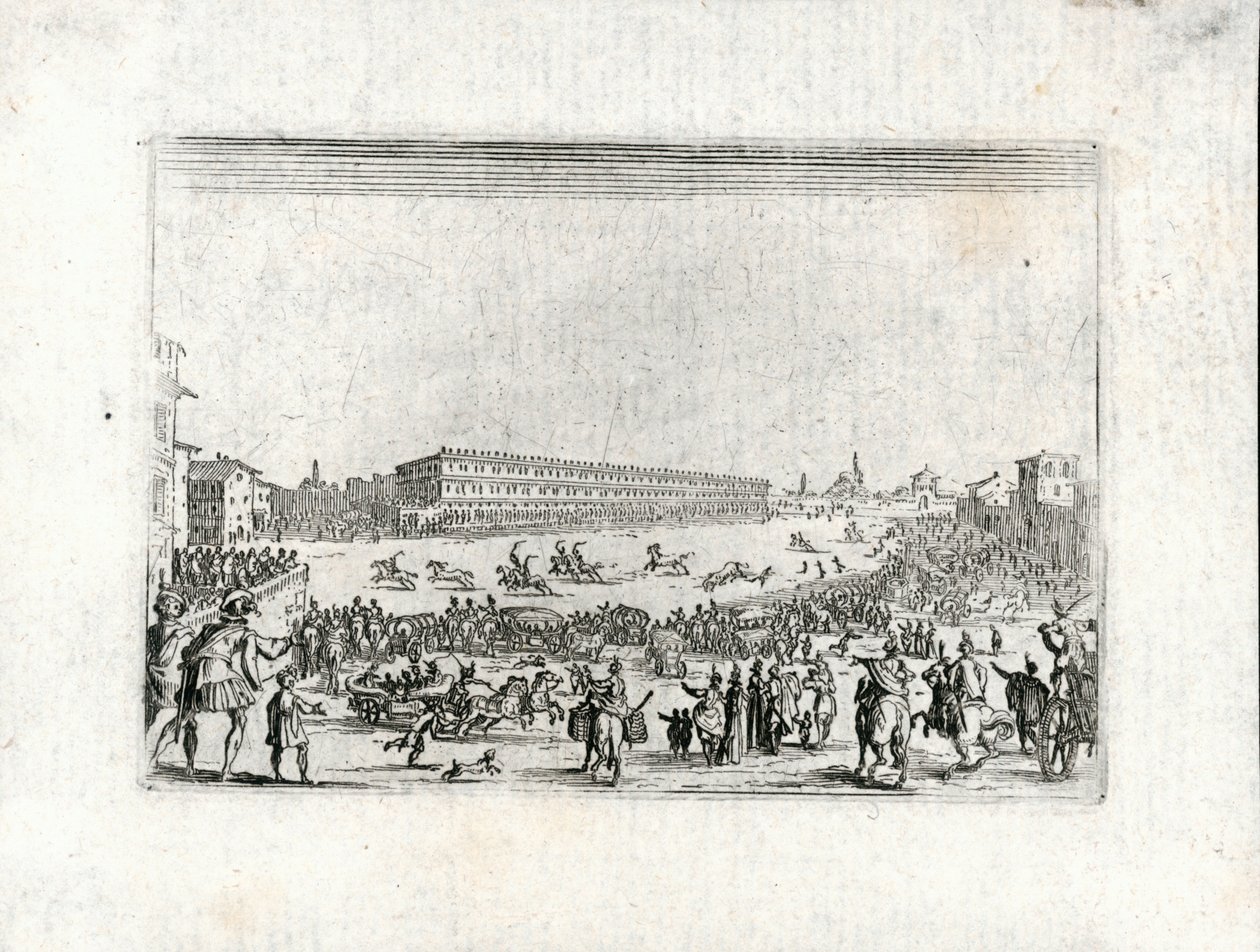 Eri lukujen kapriisit tekijältä Jacques Callot