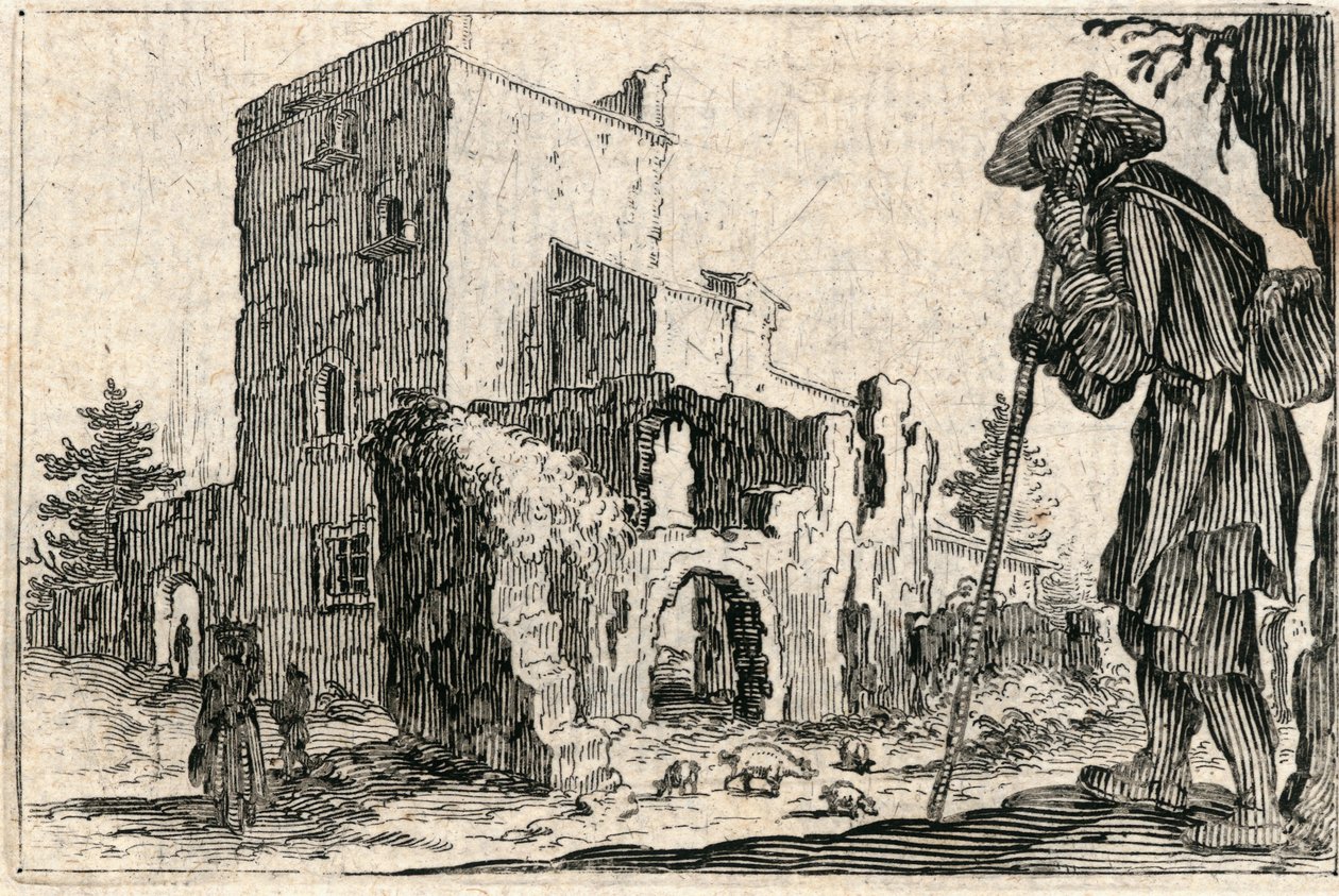 Eri lukujen kapriisit tekijältä Jacques Callot
