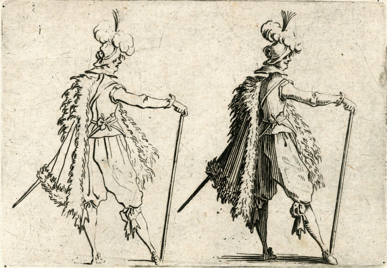 Eri lukujen kapriisit tekijältä Jacques Callot