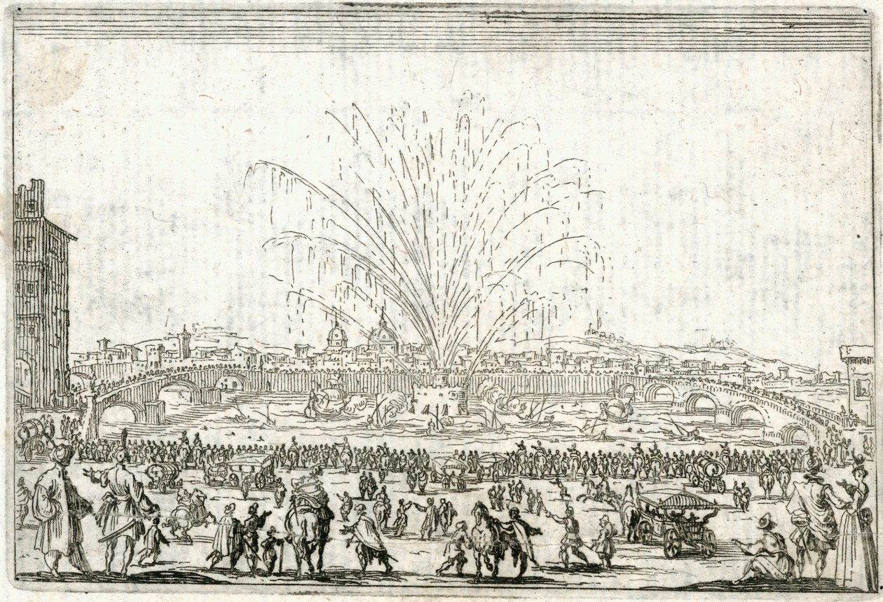 Eri lukujen kapriisit tekijältä Jacques Callot