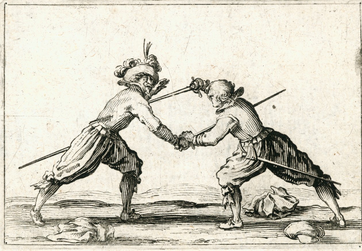 Eri lukujen kapriisit tekijältä Jacques Callot