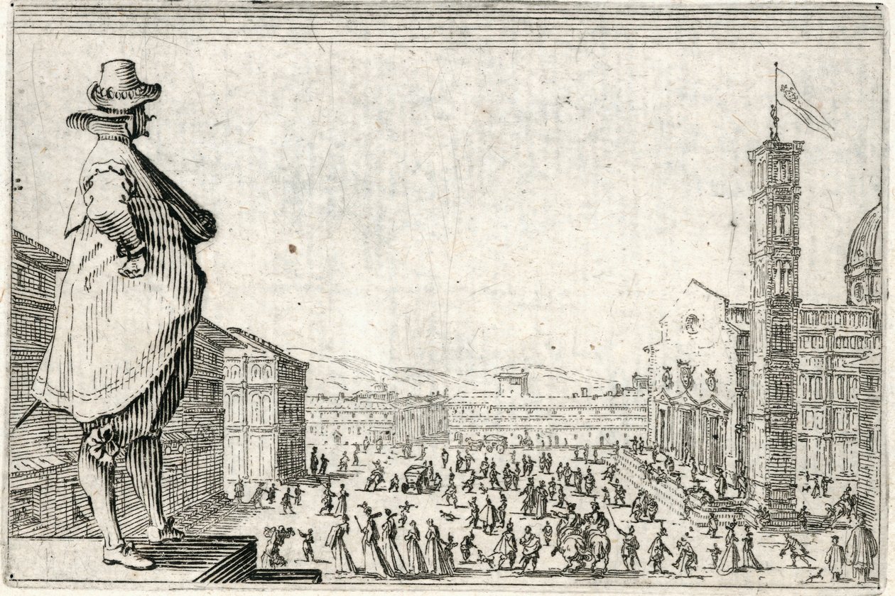 Eri lukujen kapriisit tekijältä Jacques Callot