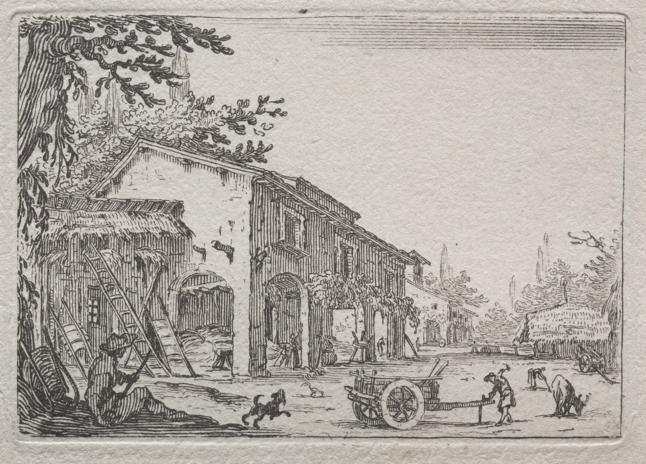 Caprices: Italian maatila. tekijältä Jacques Callot