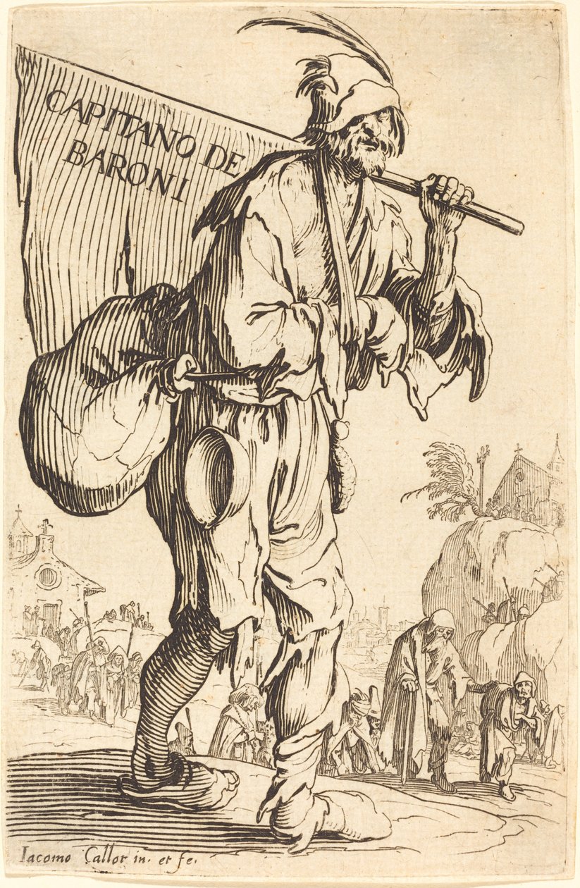 Paronien kapteeni tekijältä Jacques Callot
