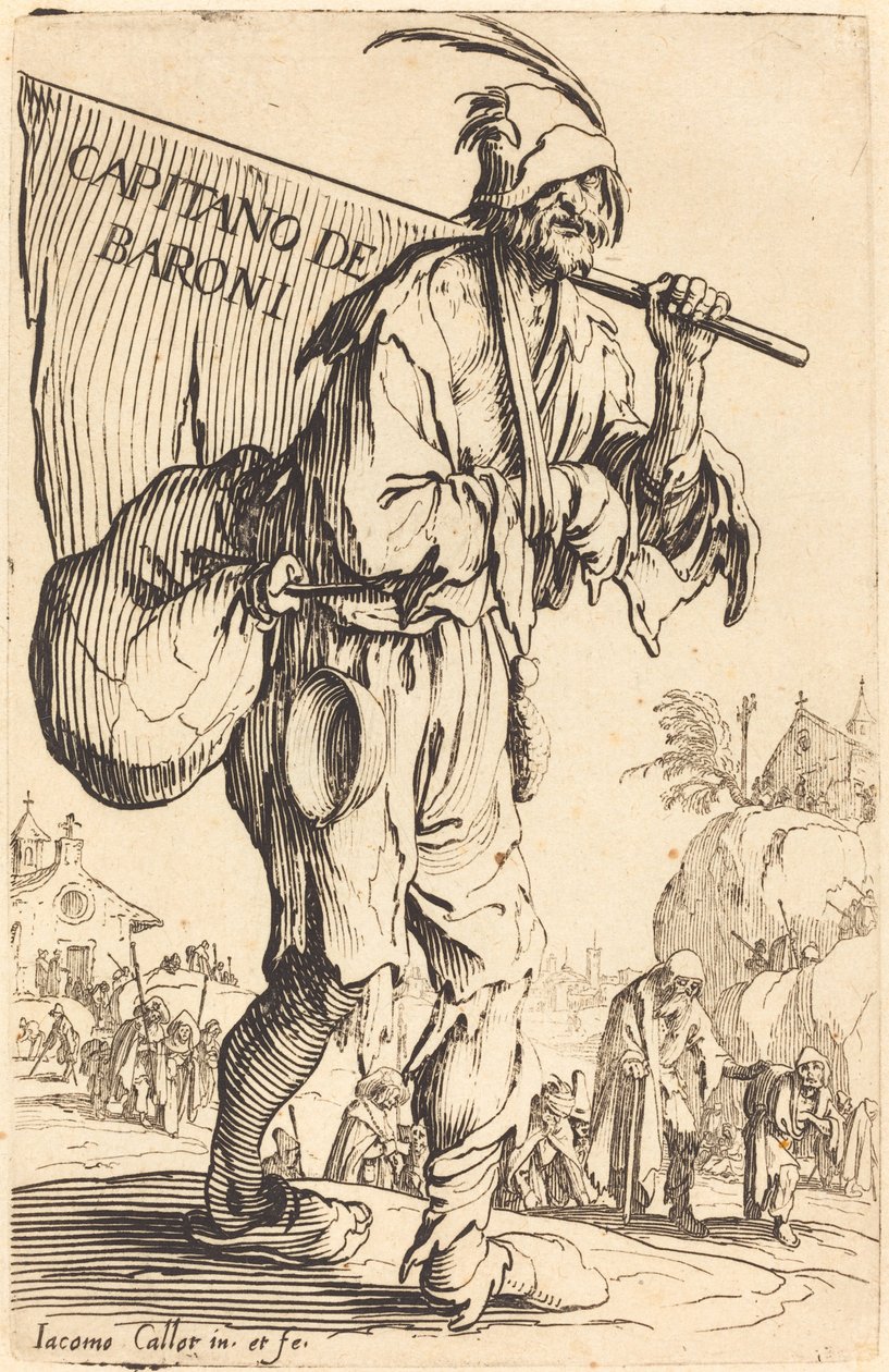 Paronien kapteeni tekijältä Jacques Callot