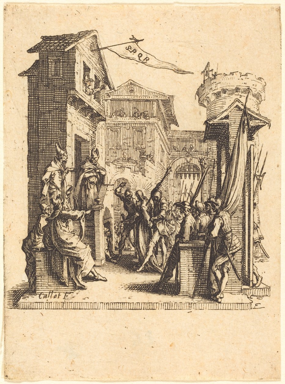 Kristus ennen Kaifasta tekijältä Jacques Callot