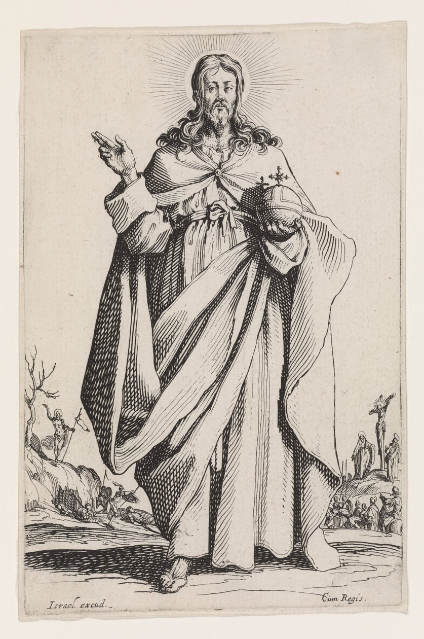 Kristus suurista apostoleista, 1631 tekijältä Jacques Callot
