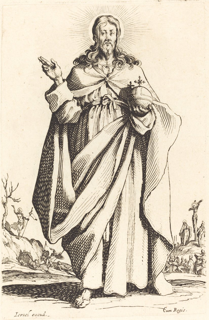 Kristus, julkaistu 1631. tekijältä Jacques Callot