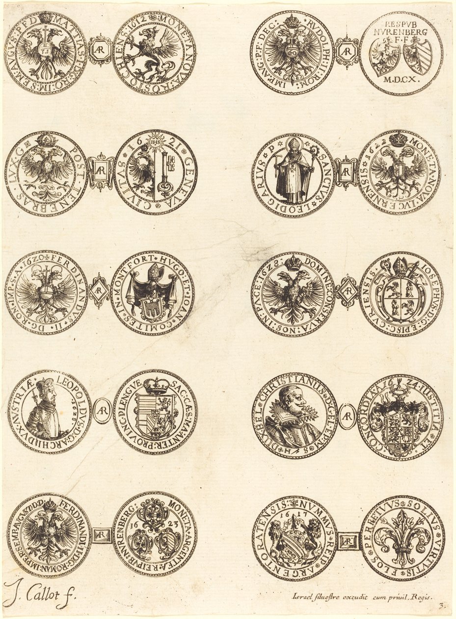 Kolikot [levy 3]. tekijältä Jacques Callot