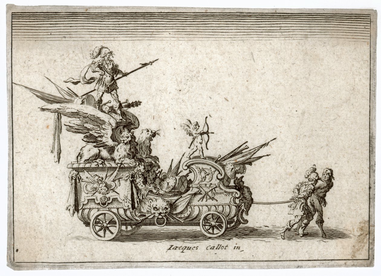 Combat a la barriere. Kaiverrus Vaunut. Meaume 490-503 ... (kaiverrus) tekijältä Jacques Callot