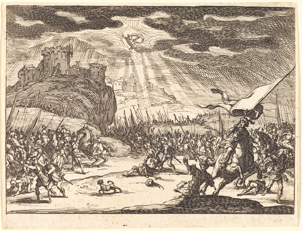 Paavalin kääntymys tekijältä Jacques Callot