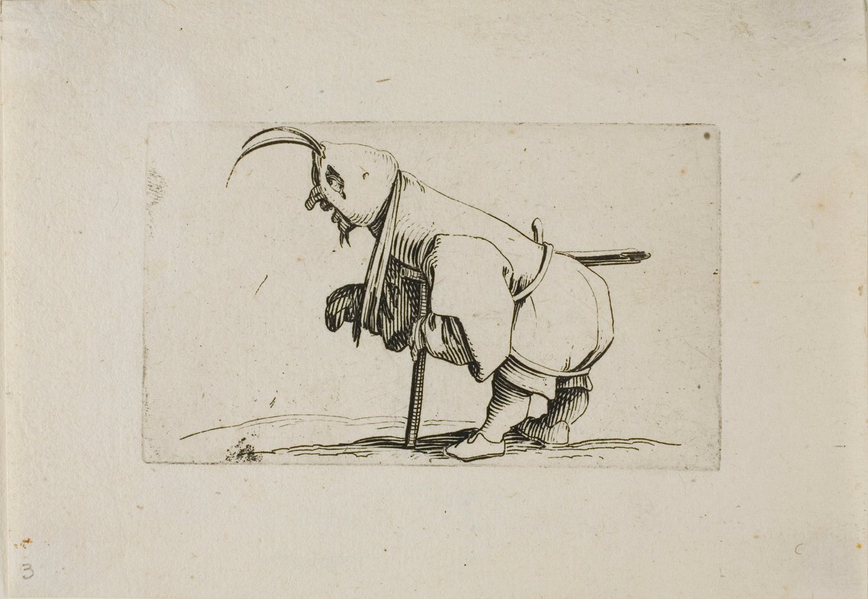 Cripple with a cap, valmistaja Varie Figure Gobbi tekijältä Jacques Callot