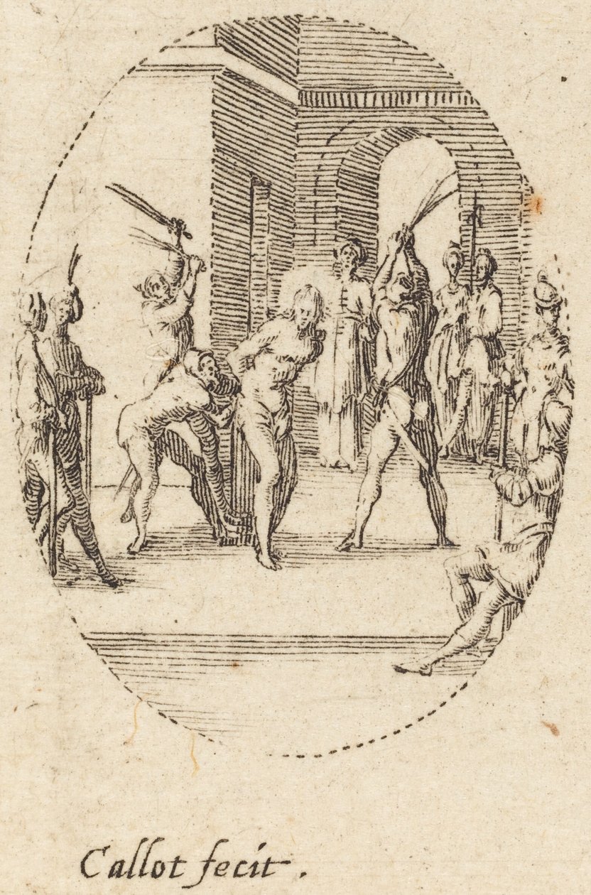 Kruunataan piikillä tekijältä Jacques Callot