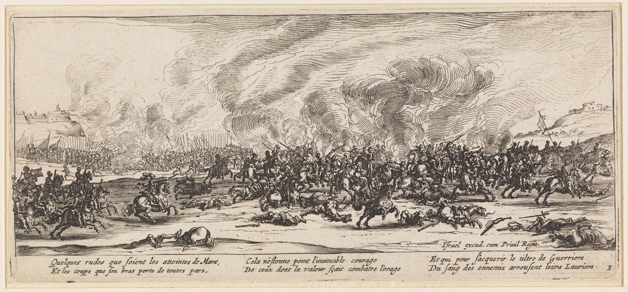 Taistelu tekijältä Jacques Callot